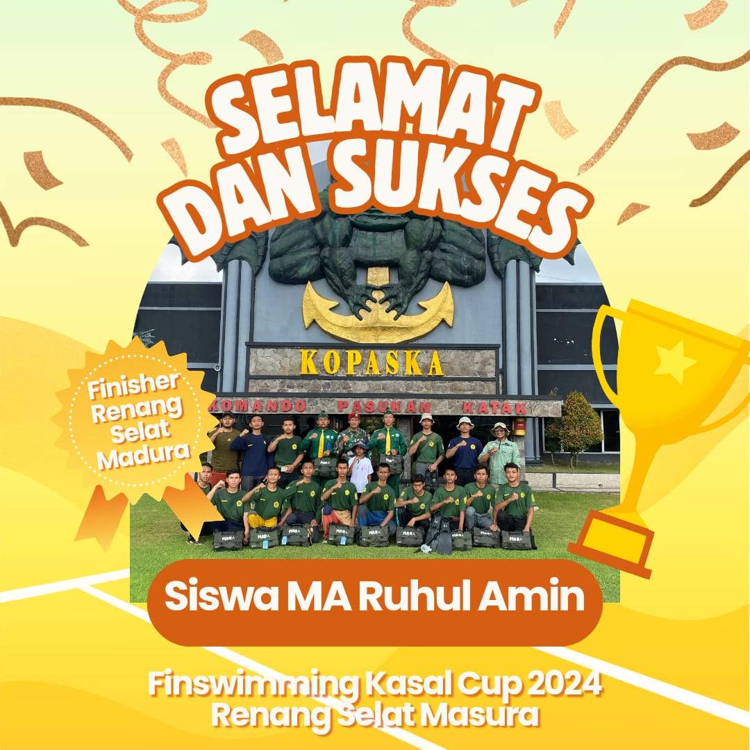 MARA Finisher Renang Selat Madura