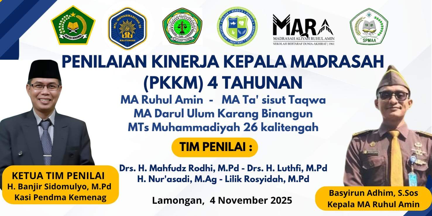 PKKM 4 Tahunan MA Ruhul Amin Tahun 2025